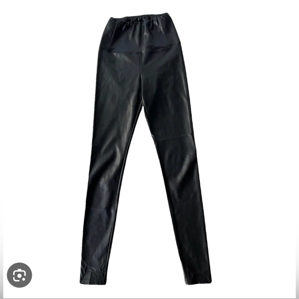 Wilfred Midnight Black High-Rise Leggings